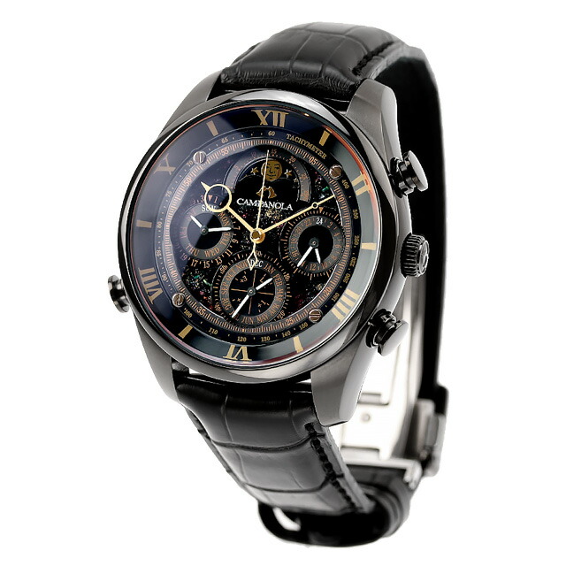 シチズン カンパノラ コンプリケーション コレクション グランドコンプリケーション 宙顕 そらのあらわれ クオーツ 腕時計 ブランド メンズ 数量限定 クロノグラフ ムーンフェイズ CITIZEN CAMPANOLA AH4086-13E