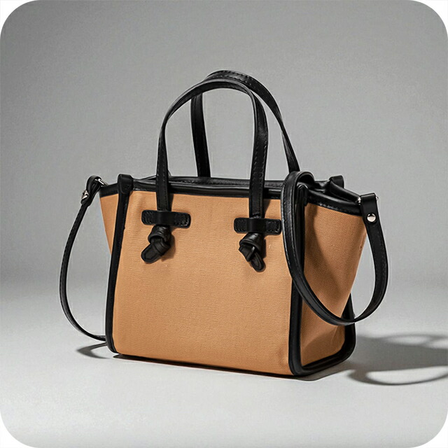 ジャンニキアリーニ ハンドバッグ レディース ブランド GIANNI CHIARINI BS 8065 CNV-SE SAFAR キャメル 軽量 小さめ 手提げ 高級 おしゃれ プレゼント 女性 実用的 かわいい