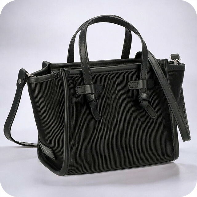 ジャンニキアリーニ ハンドバッグ レディース ブランド GIANNI CHIARINI BS 8065 VTMN ブラック 軽量 小さめ 手提げ 高級 おしゃれ プレゼント 女性 実用的 かわいい