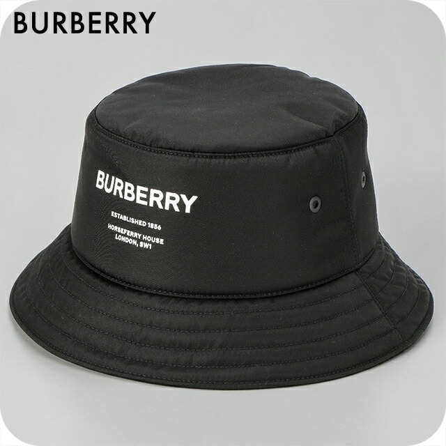 バーバリー キャップ メンズ レディース ブランド BURBERRY ITALY 8044081 ブラック 帽子