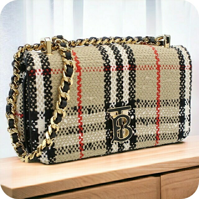 バーバリー 斜め掛けショルダーバッグ レディース BURBERRY イタリア 8063083 ARCHIVE BEIGE ベージュ系 マルチカラー バッグ 斜めがけ ブランド 高級 おしゃれ プレゼント 女性 実用的 かわいい