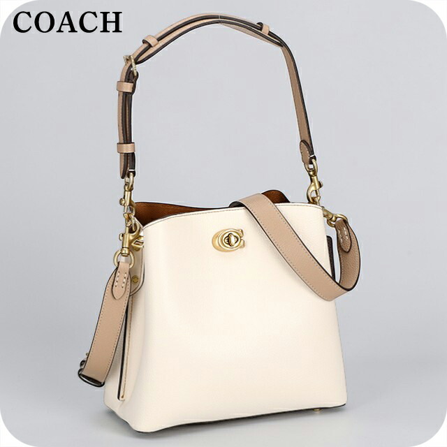 コーチ ハンドバッグ レディース ブランド COACH INDONESIA C3766 B4CAH ホワイト/ベージュ 軽量 小さめ 手提げ 高級 おしゃれ プレゼント 女性 実用的 かわいい