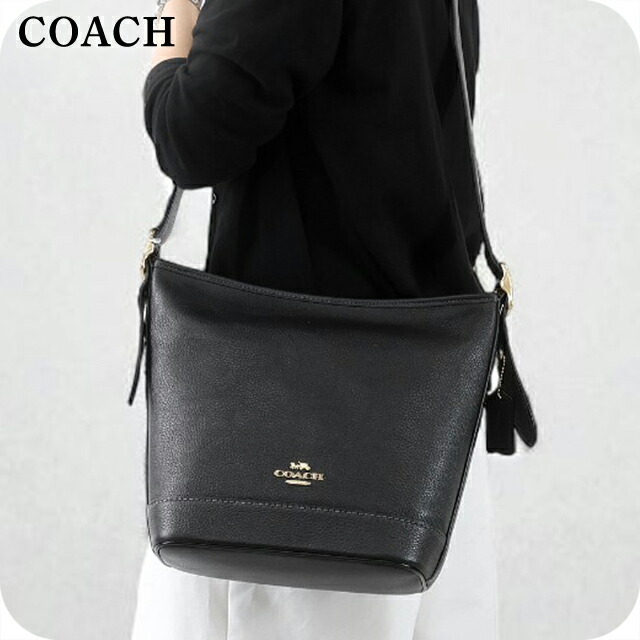 コーチ ショルダーバッグ メッセンジャーバッグ レディース アウトレット ブランド COACH CBH18 IMBLK ブラック 斜めがけ 高級 おしゃれ プレゼント 女性 実用的 かわいい