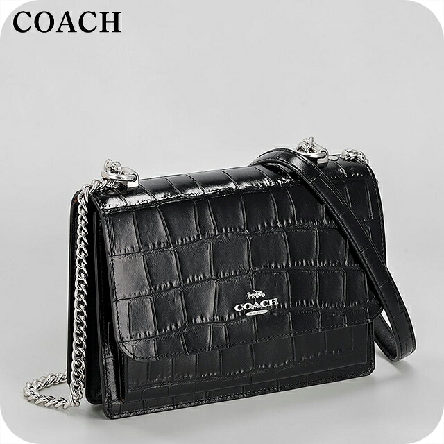 コーチ ショルダーバッグ レディース ブランド COACH レザー Vietnam CC840 SV/BK ブラック 斜めがけ 高級 おしゃれ プレゼント 女性 実用的 かわいい