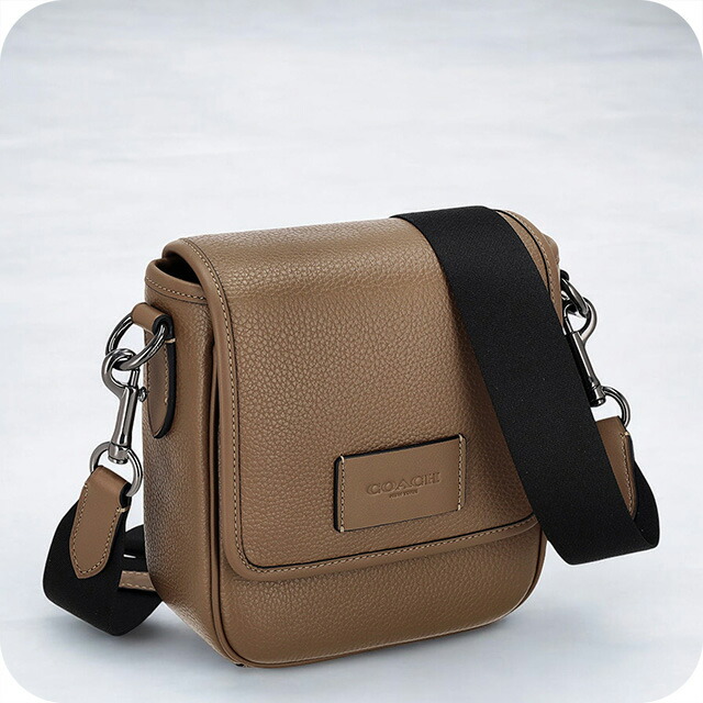 コーチ ショルダーバッグ メッセンジャーバッグ メンズ アウトレット ブランド COACH CO914 QBCBD ブラウン 斜めがけ 高級 おしゃれ プレゼント 男性 実用的 かっこいい