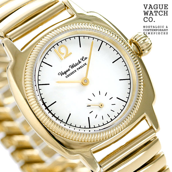 ヴァーグウォッチ クッサン トゥエルブ メンズ 腕時計 CO-L-012-YGSE ゴールド VAGUE WATCH Co. 時計 ブランド おしゃれ 防水 プレゼント 男性 実用的