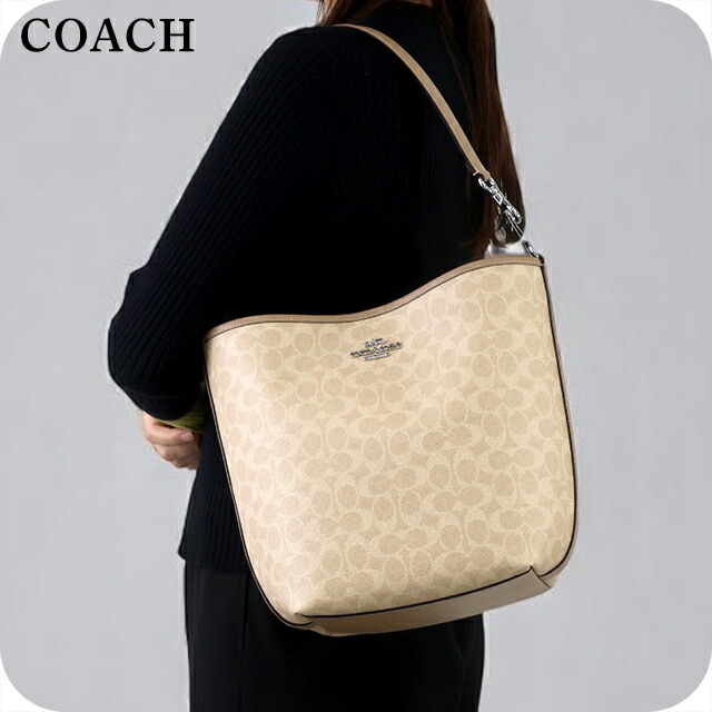 コーチ ハンドバッグ 2way ショルダーバッグ 斜めがけ メンズ レディース アウトレット ブランド COACH レザー CT802 SVPWH サンド/トープ ベージュ 軽量 小さめ 手提げ 高級 おしゃれ プレゼント 実用的