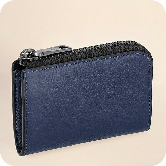 コーチ コインケース メンズ ブランド COACH レザー CW358 QBDEB ディープブルー 小銭入れ 小さい 高級 おしゃれ プレゼント 実用的