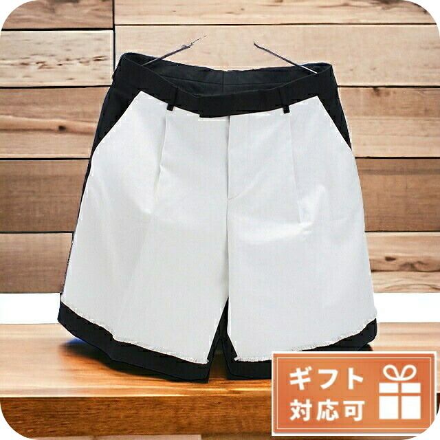 ディオール ハーフパンツ メンズ Christian Dior 表地:ウール75% モヘヤ25%裏地:レーヨン100%別布:コットン100% イタリア 183C101A5 ホワイト系 ブラック ファッション 選べるモデル プレゼント 実用的