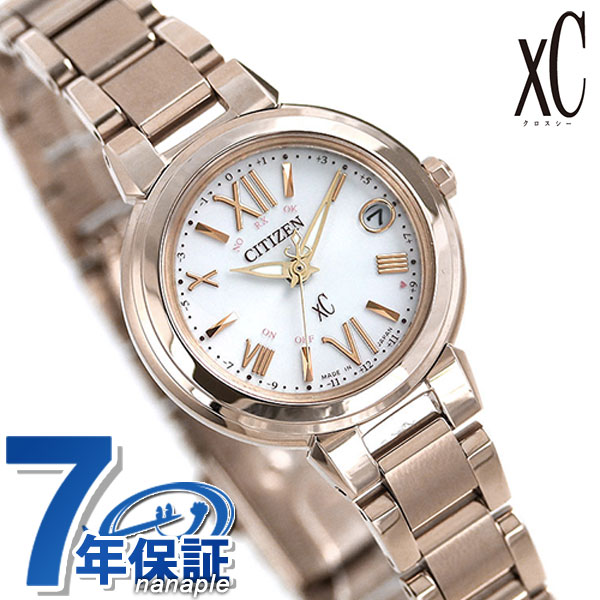 シチズン クロスシー エコドライブ電波 サクラピンク（R） レディース ES9435-51A CITIZEN xC 腕時計 ブランド おしゃれ 防水 軽い 華奢 かわいい プレゼント 女性 実用的