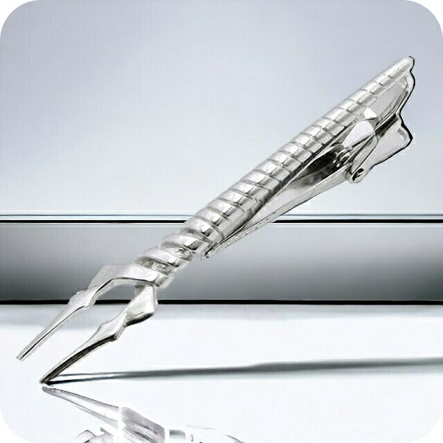 SWANK×EVANGELION スワンク ネクタイピン エヴァ コラボ ブランド ヱヴァンゲリヲン ロンギヌスの槍 タイバー タイピン EVA-2015-TIE01 シルバー メンズ アクセサリー おしゃれ 日本製 誕生日プレゼント ギフト プレゼント 実用的