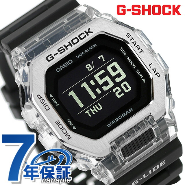 gショック ジーショック G-SHOCK クォーツ 電池式 GBX-100S-1 Gライド GBX-100シリーズ Bluetooth メンズ 腕時計 ブランド カシオ casio デジタル ブラック 黒 おしゃれ 防水 軽い プレゼント 男性 実用的