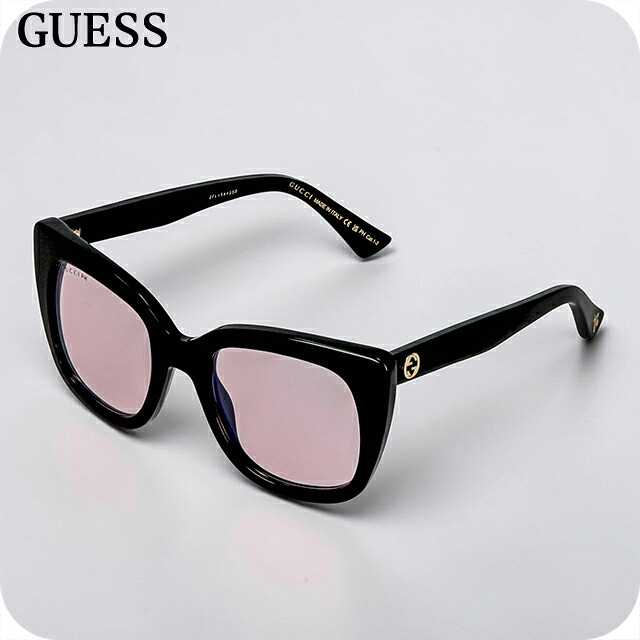 グッチ サングラス レディース ブランド GUCCI ITALY GG0163SN 009 ブラック