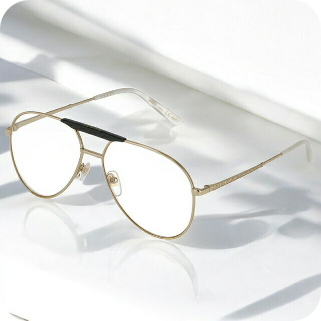 グッチ 眼鏡 メンズ ブランド GUCCI GG0242S ゴールド