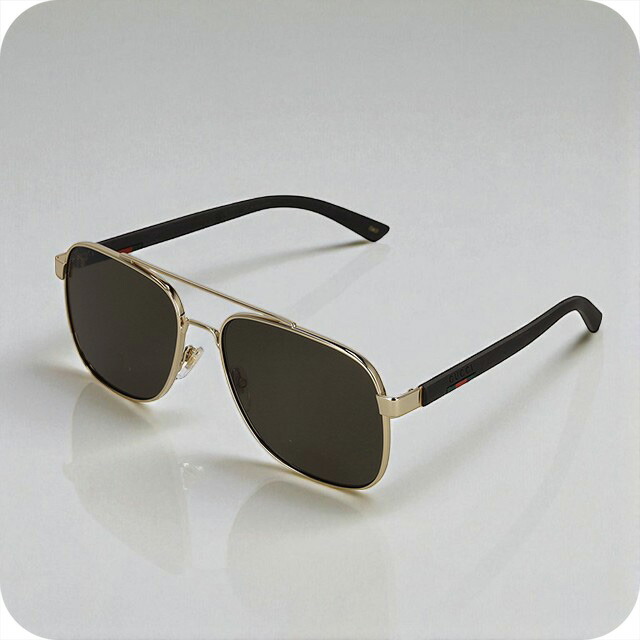 グッチ サングラス メンズ ブランド GUCCI GG0422S ゴールド
