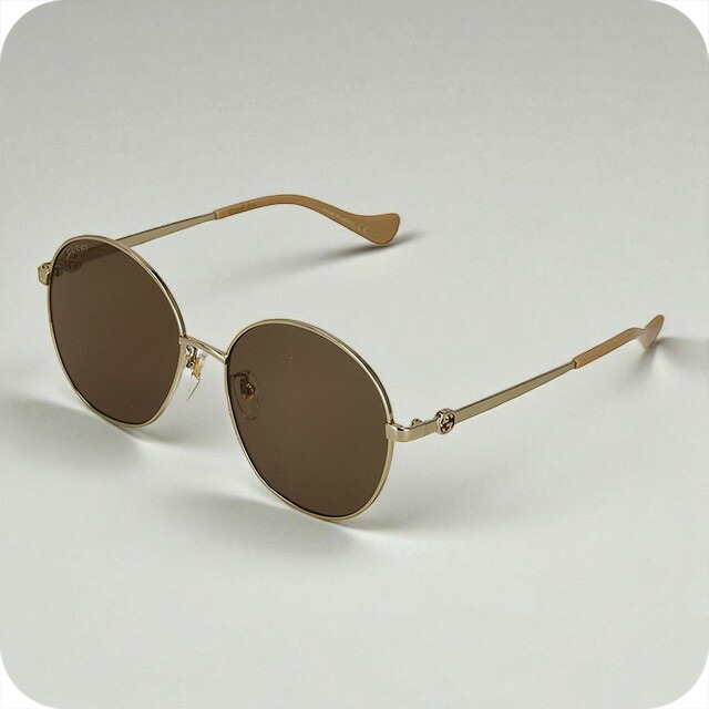 グッチ サングラス レディース ブランド GUCCI GG1090SA 003 ゴールド/ブラウン