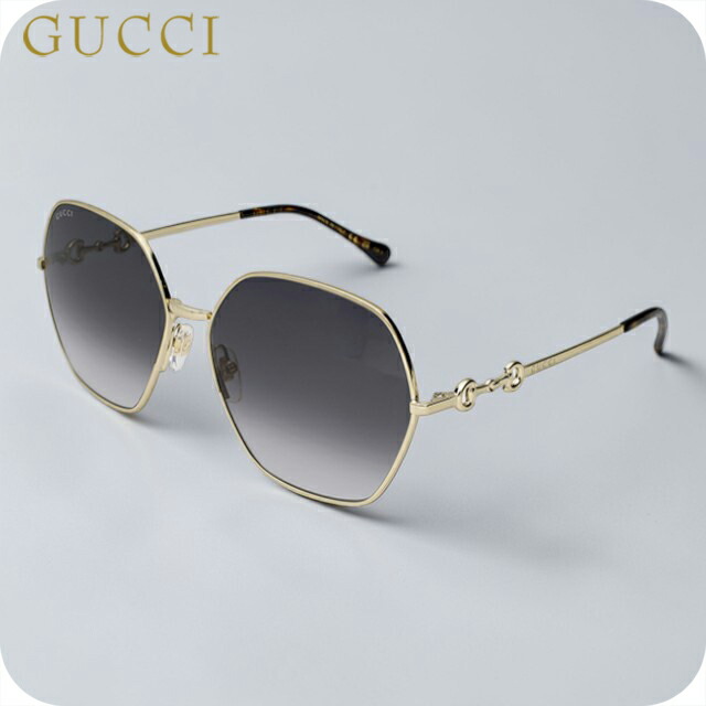 グッチ サングラス レディース ブランド GUCCI GG1335S 001 ゴールド
