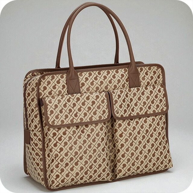 ゲラルディーニ トートバッグ レディース ブランド GHERARDINI GH0200 TA/BU ベージュ/ブラウン 軽量 手提げ 高級 おしゃれ プレゼント 女性 実用的 かわいい