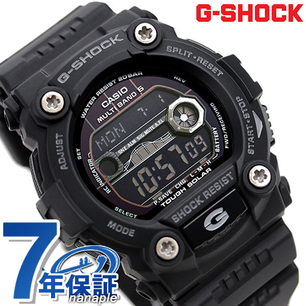 gショック ジーショック G-SHOCK 電波ソーラー GW-7900B-1 タイドグラフ・ムーンデータ搭載 フルブラック 黒 CASIO カシオ 腕時計 メンズ 中学生 高校生 ブランド おしゃれ 防水 軽い プレゼント 男性 実用的
