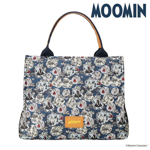 トートバッグ レディース ブランド ミムラねえさん＆リトルミイ 軽量ミニトート 51434 ブルー系 バッグ 軽量 手提げ 高級 おしゃれ プレゼント 女性 実用的 かわいい