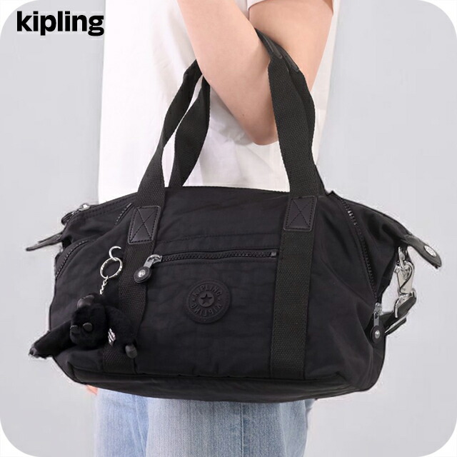 キプリング ハンドバッグ レディース Kipling K01327P39 ブラックノワール 軽量 小さめ 手提げ ブランド 高級 おしゃれ プレゼント 女性 実用的 かわいい