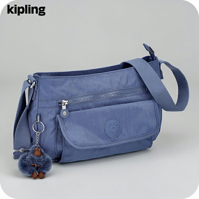 キプリング ショルダーバッグ レディース ブランド Kipling CHINA KI93903JO CLASSIC INDIGO ブルー 斜めがけ 高級 おしゃれ プレゼント 女性 実用的 かわいい