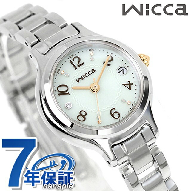 シチズン ウィッカ ソーラーテック電波時計 ソーラーテック電波 腕時計 ソーラー電波腕時計 ソーラー電波時計 レディース 電波ソーラー CITIZEN wicca KS1-911-71 アナログ ミントブルー ブランド おしゃれ 防水 軽い 華奢 かわいい プレゼント 女性 実用的
