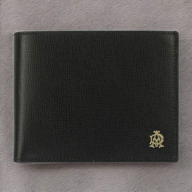 ダンヒル 二つ折り財布 メンズ ブランド dunhill レザー L2S832A ブラック ウォレット 高級 おしゃれ プレゼント 実用的