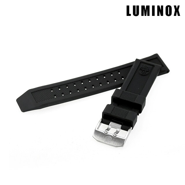 ルミノックス 純正交換用ベルト 時計ベルト ブランド メンズ LUMINOX l3050-25Q ブラック 黒