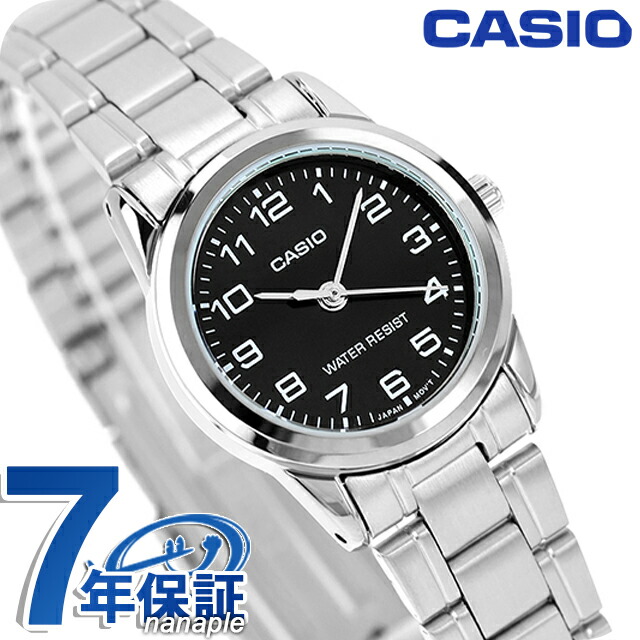 カシオ チープカシオ CASIO クォーツ 電池式 LTP-V001D-1B スタンダード 海外モデル レディース チプカシ 腕時計 シンプル ブランド カシオ casio アナログ ブラック 黒 おしゃれ 防水 軽い 華奢 かわいい プレゼント 女性 実用的 学生 受験生 受験用 試験用 受験対応
