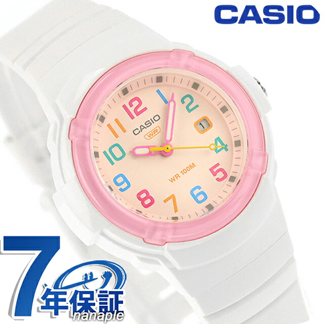 カシオ チープカシオ CASIO POP クォーツ 電池式 LX-800H-7A1V レディース チプカシ 腕時計 ブランド カシオ casio アナログ ピンク ホワイト 白 おしゃれ 防水 軽い 華奢 かわいい プレゼント 女性 実用的