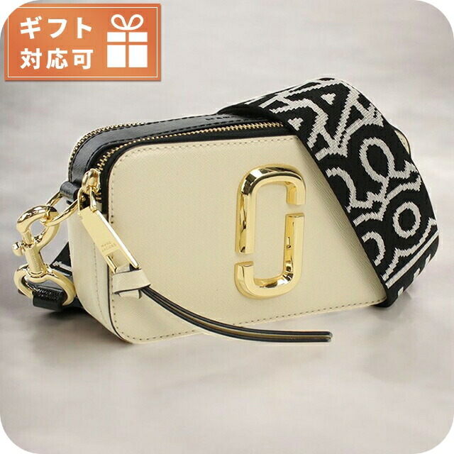 マーク・ジェイコブス 斜め掛け ショルダーバッグ レディース MARC JACOBS THE SNAPSHOT フィリピン 2S3HCR500H03 CLOUD WHITE-MULTI ホワイト系 バッグ 斜めがけ ブランド 高級 おしゃれ プレゼント 女性 実用的 かわいい