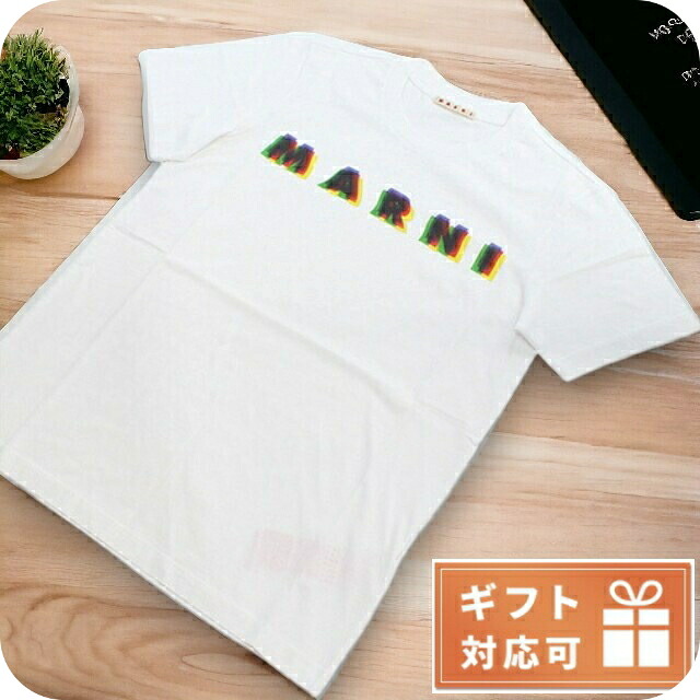 マルニ Tシャツ メンズ MARNI コットン100% ポルトガル HUMU0198PE ホワイト系 ファッション 選べるモデル プレゼント 実用的