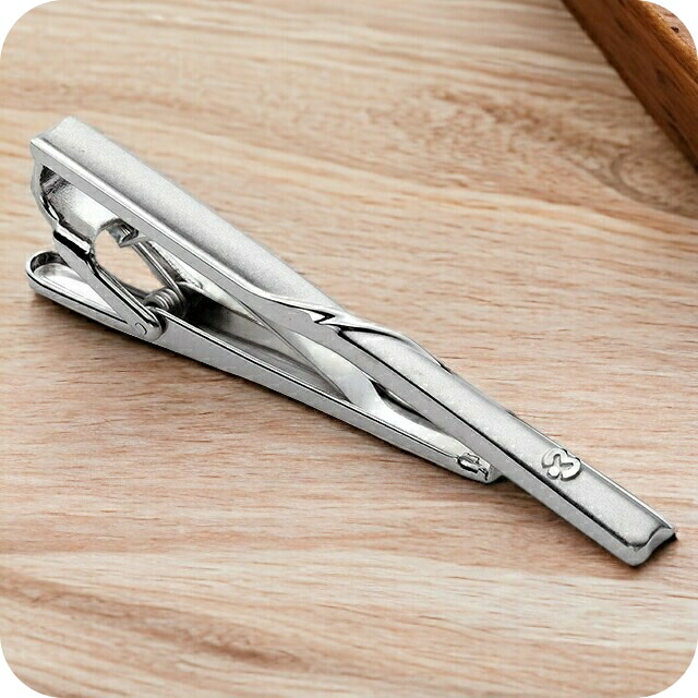 Mila schon ミラショーン ネクタイピン ブランド メンズ タイバー タイピン クリップ 真鍮 MS01063 シルバー アクセサリー ビジネス フォーマル 小物 記念日 誕生日プレゼント 就職祝い 男性 ギフト プレゼント 実用的