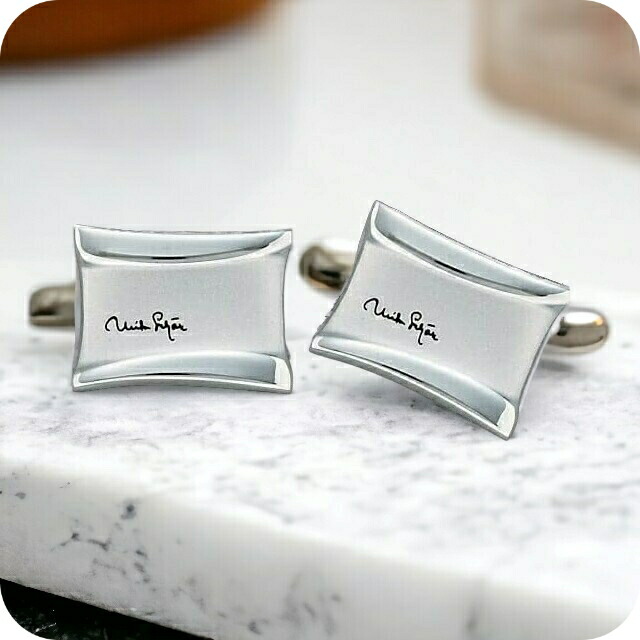 Mila schon ミラショーン カフス ブランド メンズ 真鍮 MS03023 シルバー アクセサリー ビジネス フォーマル 卒業式 入学式 小物 記念日 誕生日プレゼント 就職祝い 男性 ギフト プレゼント 実用的
