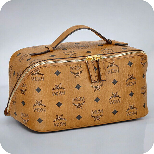 エム シー エム クラッチバッグ メンズ レディース MCM MXZESTT06 ブラウン ビジネス 軽量 小さめ ミニバッグ ブランド 高級 おしゃれ プレゼント 男性 実用的 かっこいい