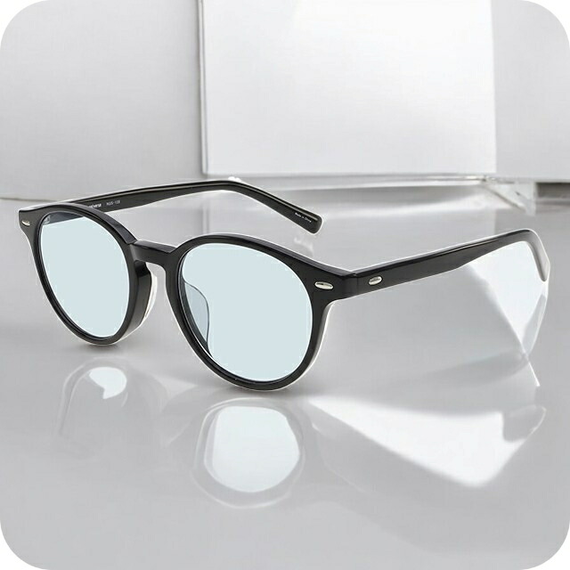 ナノユニバース サングラス メンズ レディース ブランド NANO universe フレーム素材／アセテート NUS-128-1 フレームカラー ブラック レンズカラー ライトブルー 小物