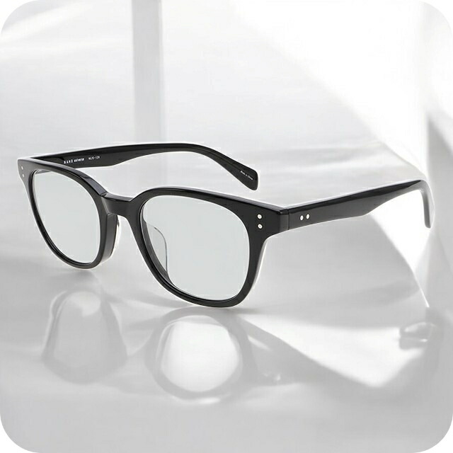 ナノユニバース サングラス メンズ レディース ブランド NANO universe フレーム素材／アセテート NUS-129-1 フレームカラー ブラック レンズカラー ライトスモーク 小物