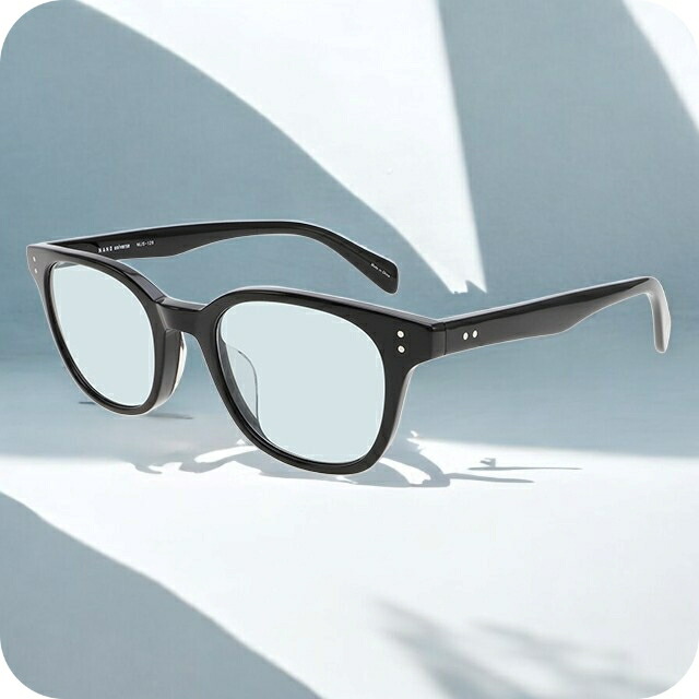 ナノユニバース サングラス メンズ レディース ブランド NANO universe フレーム素材／アセテート NUS-129-2 フレームカラー ブラック レンズカラー ライトブルー 小物