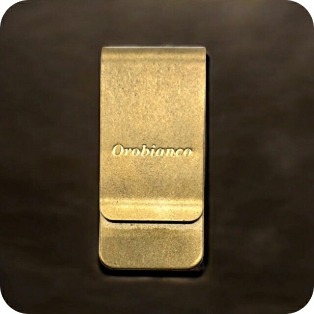 オロビアンコ マネークリップ メンズ Orobianco 真鍮 ORMC-001 GD ゴールド 小物
