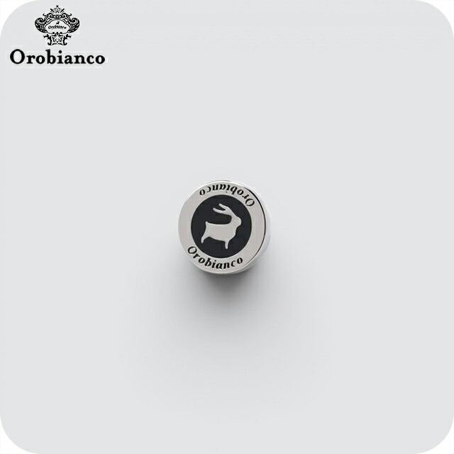 オロビアンコ ピンズ ラペルピン ブランド Orobianco ORP001A シルバー ブラック アクセサリー