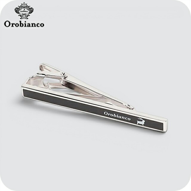 オロビアンコ ネクタイピン メンズ Orobianco ORT246A シルバー ブラック アクセサリー タイバー タイピン ジュエリー ブランド 高級 おしゃれ プレゼント 男性 実用的 かっこいい
