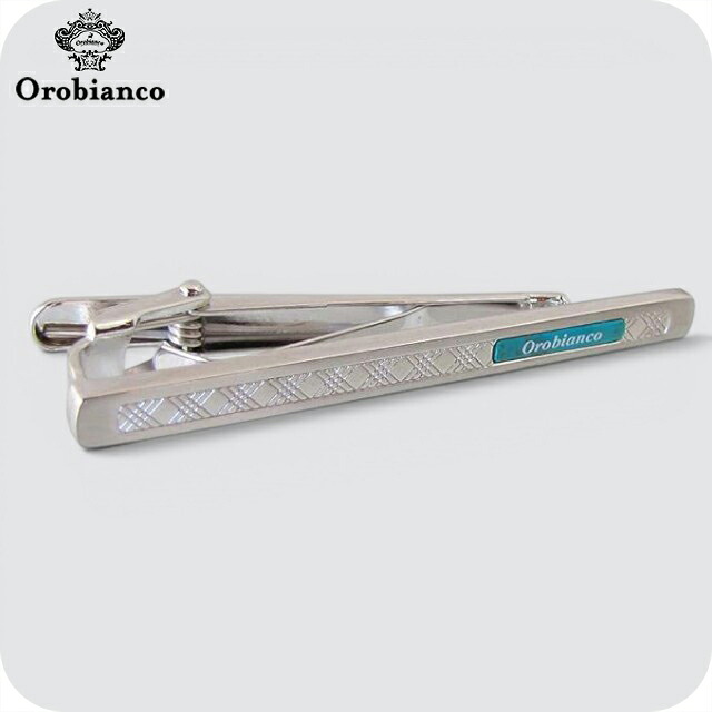 オロビアンコ ネクタイピン メンズ Orobianco ORT372B シルバー グリーン アクセサリー タイバー タイピン ジュエリー ブランド 高級 おしゃれ プレゼント 男性 実用的 かっこいい