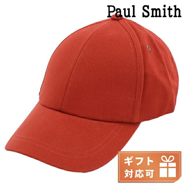 ポール・スミス キャップ メンズ ブランド Paul Smith コットン100% M1A385F レッド系 小物 選べるモデル プレゼント 実用的