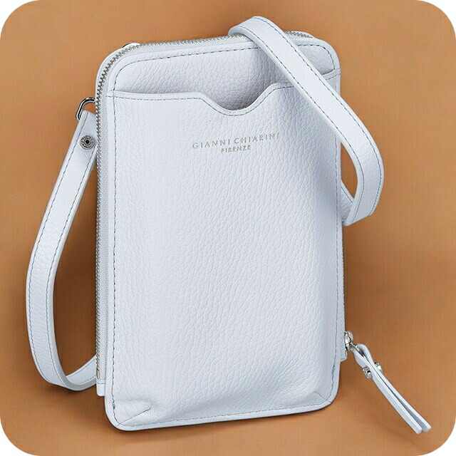 ジャンニキアリーニ ショルダーバッグ レディース ブランド GIANNI CHIARINI PF W5090 GRN ライトブルー