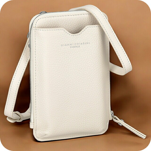 ジャンニキアリーニ ショルダーバッグ レディース ブランド GIANNI CHIARINI PF W5090 GRN ホワイト