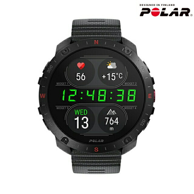 ポラール Grit X2 Pro ナイトブラック 充電式クオーツ スマートウォッチ ブランド メンズ レディース Bluetooth POLAR 900110283 デジタル ブラック グリット エックスツー プロ プレゼント 実用的