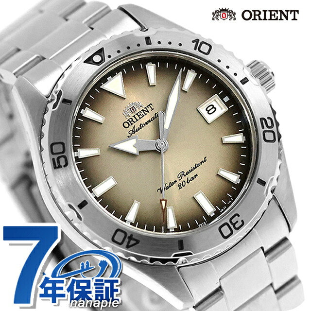 オリエント Sports Orient Mako 自動巻き 腕時計 ブランド メンズ ORIENT SPORTS RN-AC0Q16N アナログ グレー おしゃれ 防水 プレゼント 男性 実用的