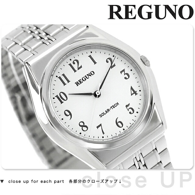 シチズン REGUNO レグノ ソーラーテック スタンダード RS25-0043C 腕時計 時計 ブランド おしゃれ 防水 プレゼント 男性 実用的