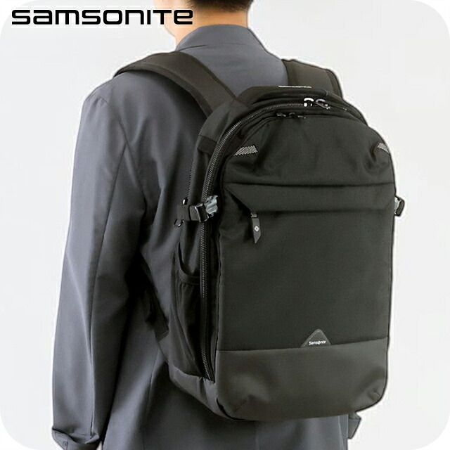 サムソナイト リュック メンズ ブランド Samsonite ロードシーカー ビジネスカバン パソコンバッグ PCバッグ リクルートバッグ SA-154956-BK ブラック 旅行カバン ブランド 高級 おしゃれ プレゼント 男性 実用的 かっこいい